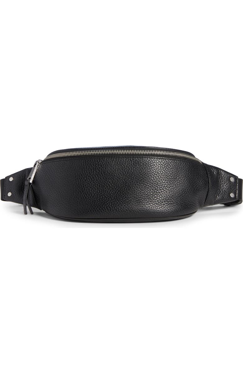 Treasure & Bond Mason Pebbled Leather Belt Bag, Main, color,