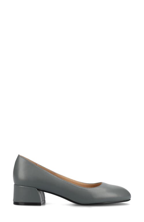 JOURNEE COLLECTION JOURNEE COLLECTION SAARII BLOCK HEEL PUMP 