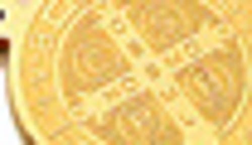 Hmy Jewelry 18k Gold Plated Stainless Steel Double Coin Pendant Necklace