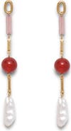 Lady Grey Roses Drop Earrings
