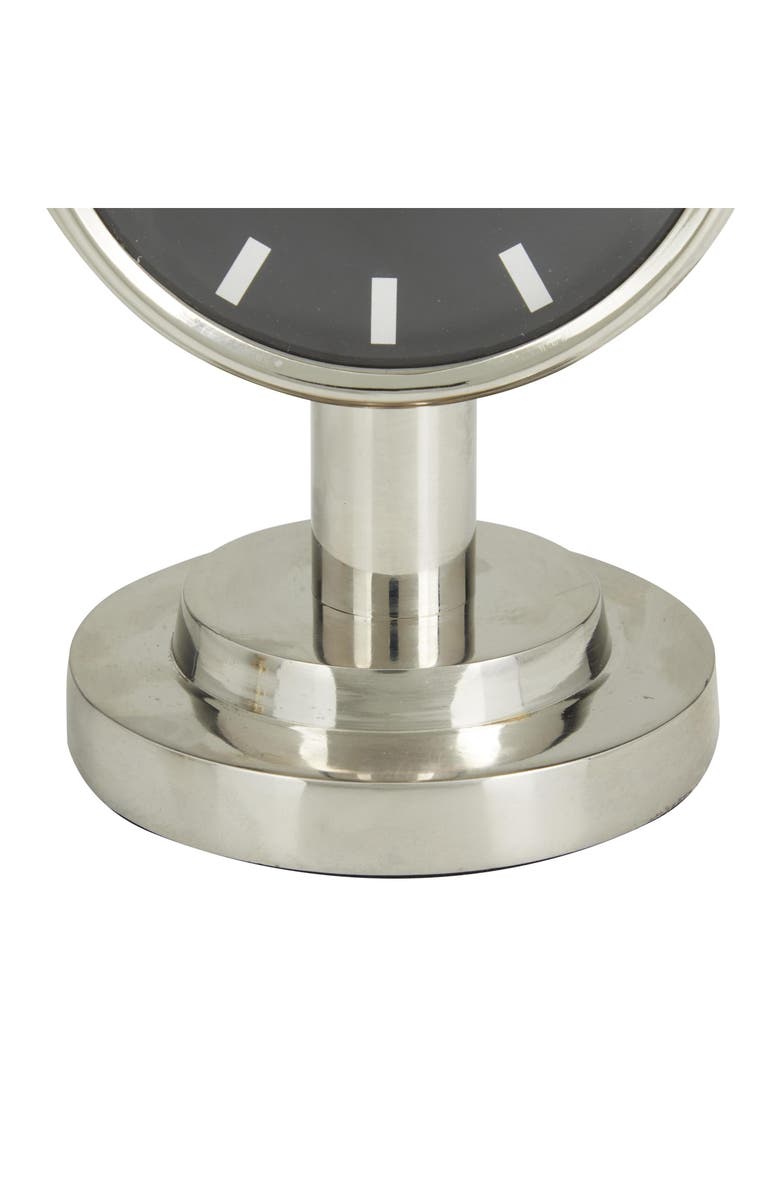 VIVIAN LUNE HOME Modern Stainless Steel Clock, Alternate, color,