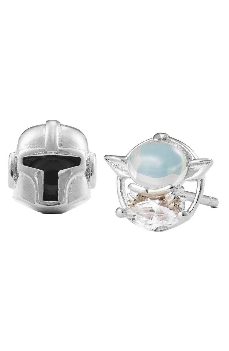 Girls Crew Star Wars<sup
™</sup
 The Mandalorian Earring Set, Main, color, 