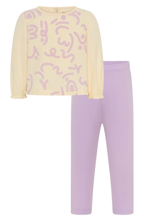 Wiggle Shirt & Leggings Set (Baby) (Nordstrom Exclusive)