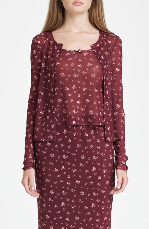 Maude Camisole & Cardigan Set