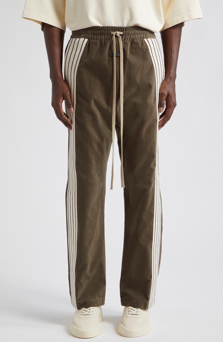 Fear of God Forum Side Stripe Corduroy Pants, Main, color, 