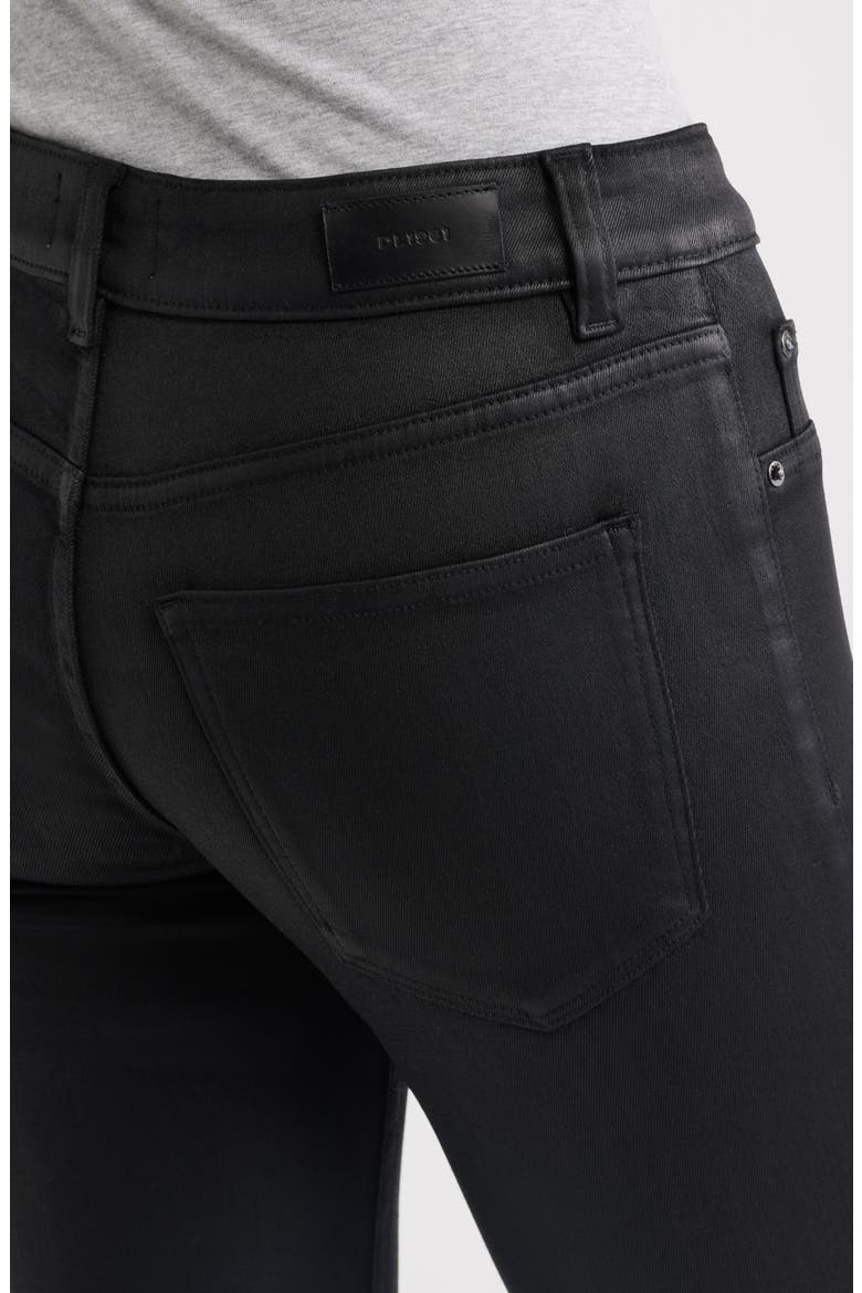 Jessica Skinny Low Rise Instasculpt™ Jeans, Alternate, color, BLACK COATED