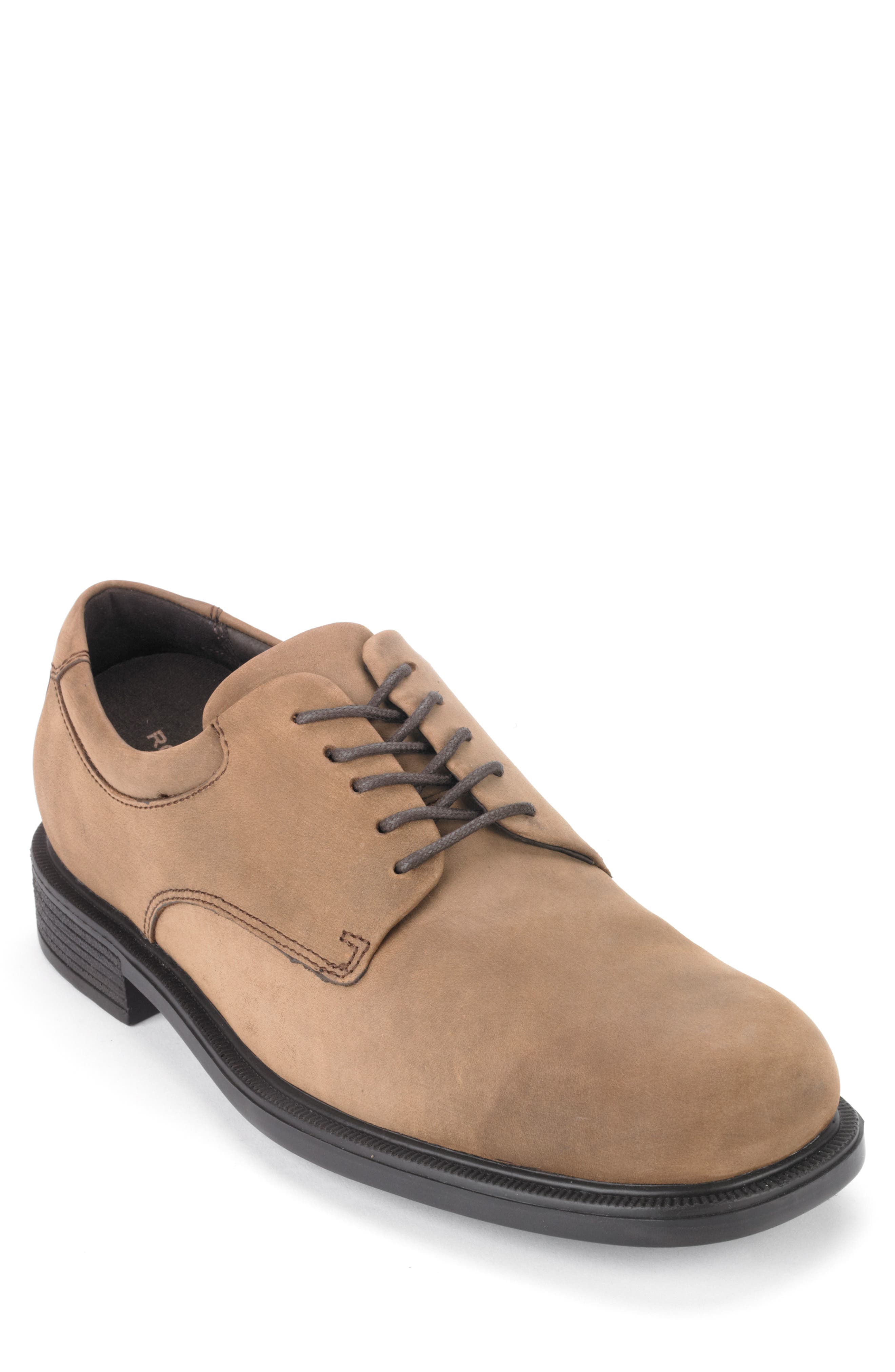 'Margin' Oxford, Main, color, ESPRESSO NUBUCK