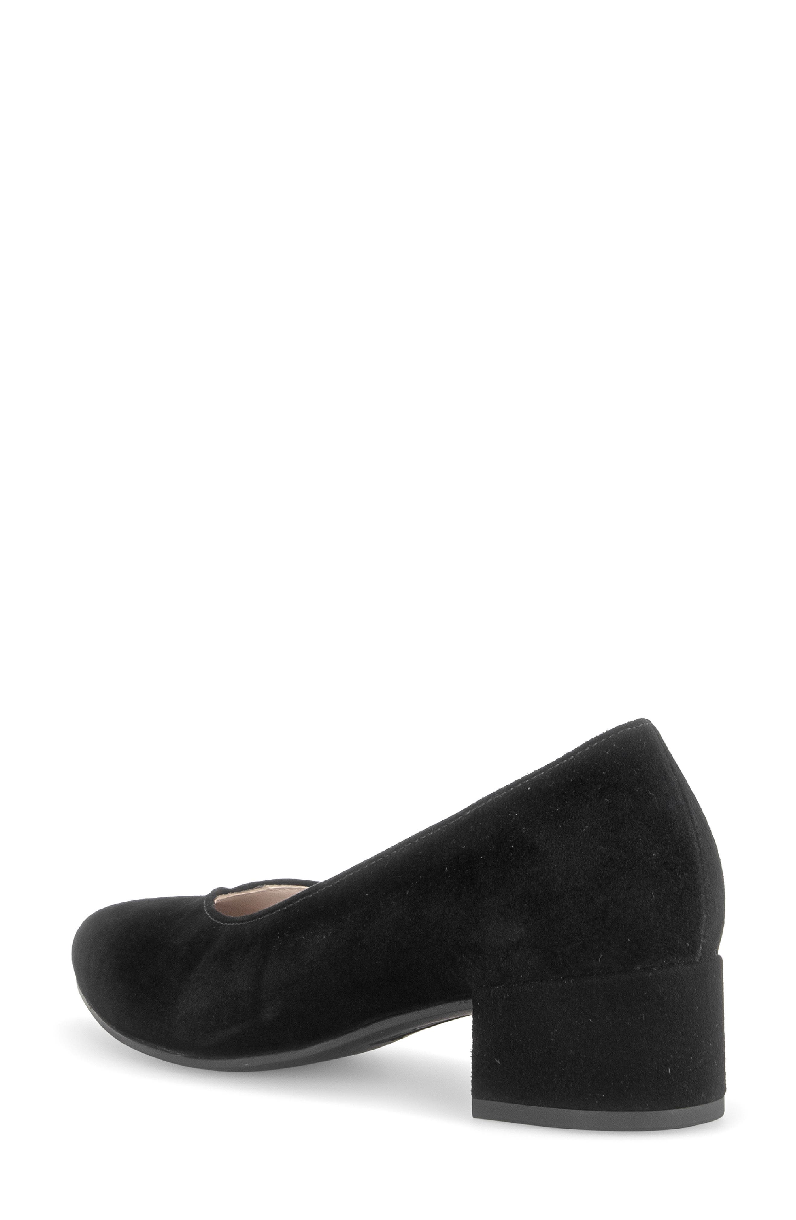Ona Leather Pump, Alternate, color, BLACK