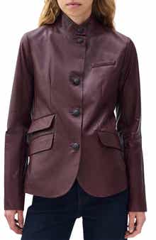 Slade Leather Blazer
