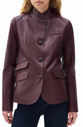 Slade Leather Blazer