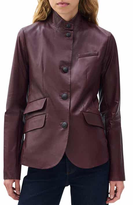 Slade Leather Blazer