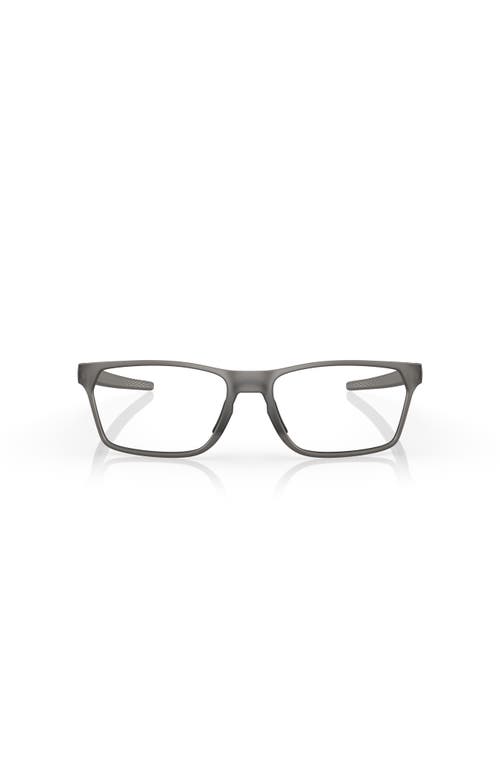 Oakley 55mm Rectangle Optical Glasses In Blue