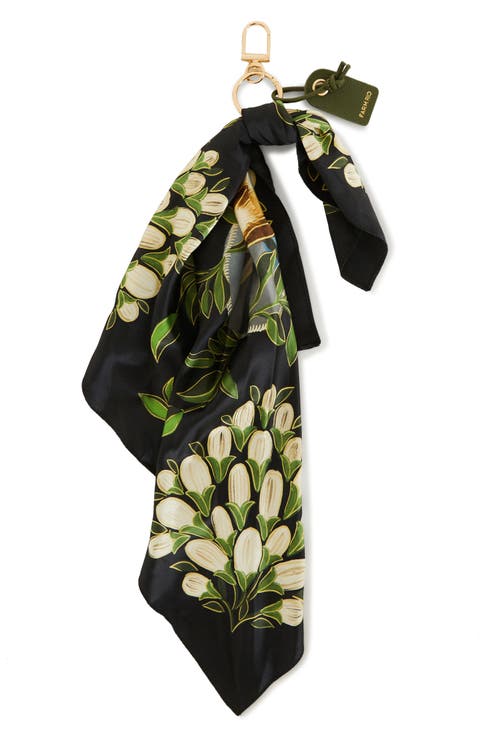 Garden Scarf Keychain