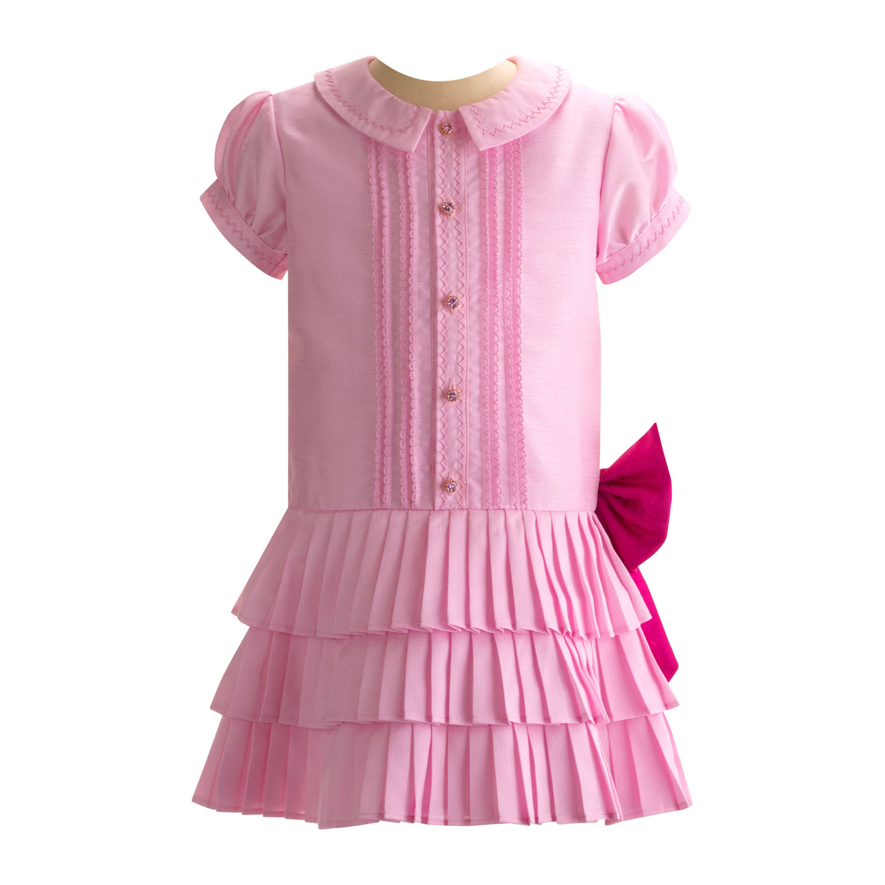 Rachel Riley Eloise Dropped-Waist Couture Dress | Nordstrom