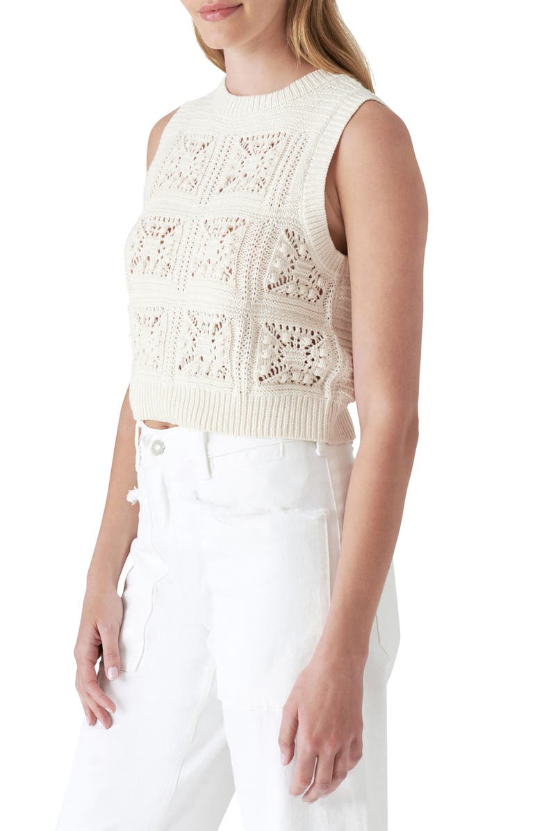 Lucky Brand Cotton Sweater Vest, Alternate, color,