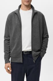 MANGO Regular Fit Zip Jacket