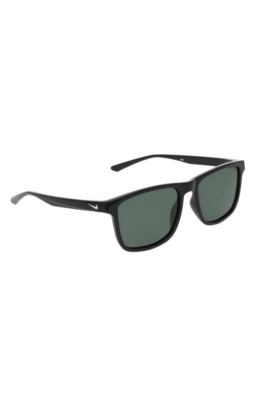 Nike Vital Core 55mm Round Sunglasses In Green