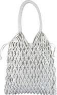 Adriana Castro La Red Mesh Bag In Leather