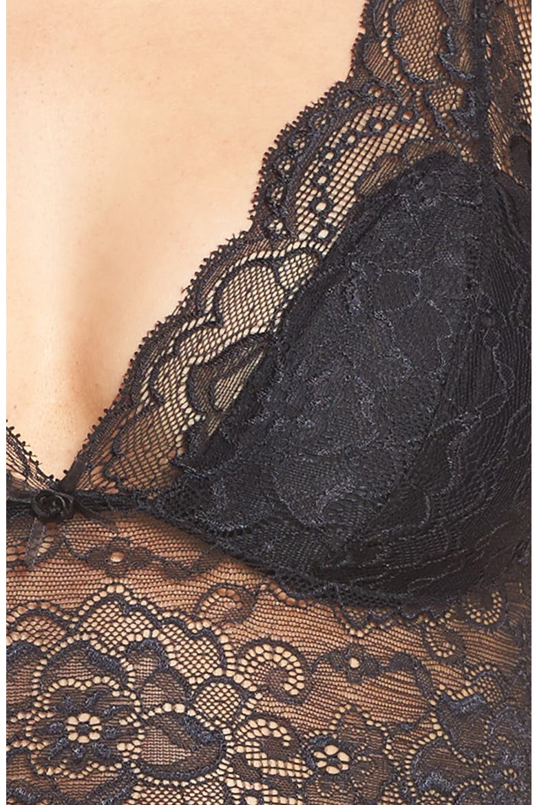 Lulu Bralette, Alternate, color, BLACK