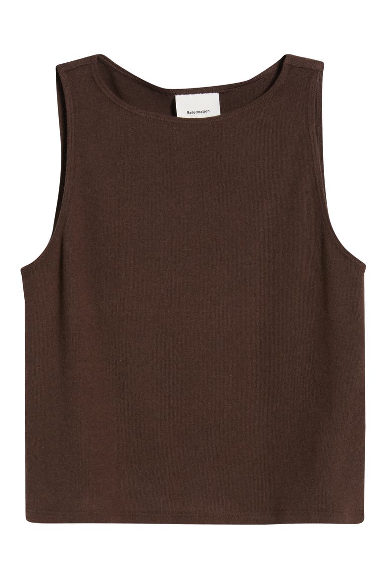 Pears Knit Tank, Alternate, color, MOLE