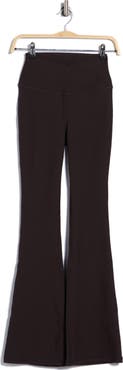 90 DEGREE BY REFLEX Madison Chill Tech Rib Crossover High Waist Flare Leggings