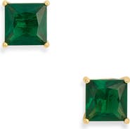 NORDSTROM RACK Princess Cut Cubic Zirconia Stud Earrings