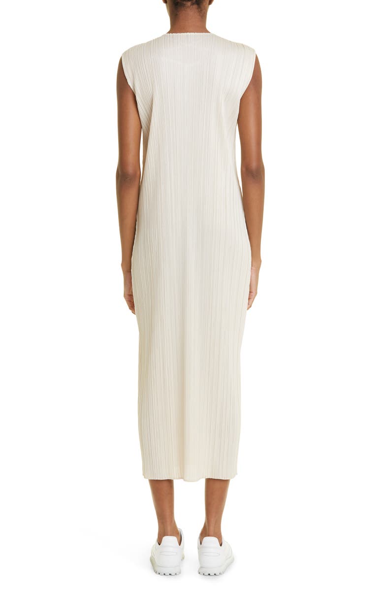 Pleats Please Issey Miyake Monthly Colors April Pleated Midi Dress, Alternate, color, 