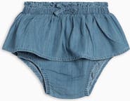 KENDI by Colored Organics Organic Iona Chambray Skirted Bloomer