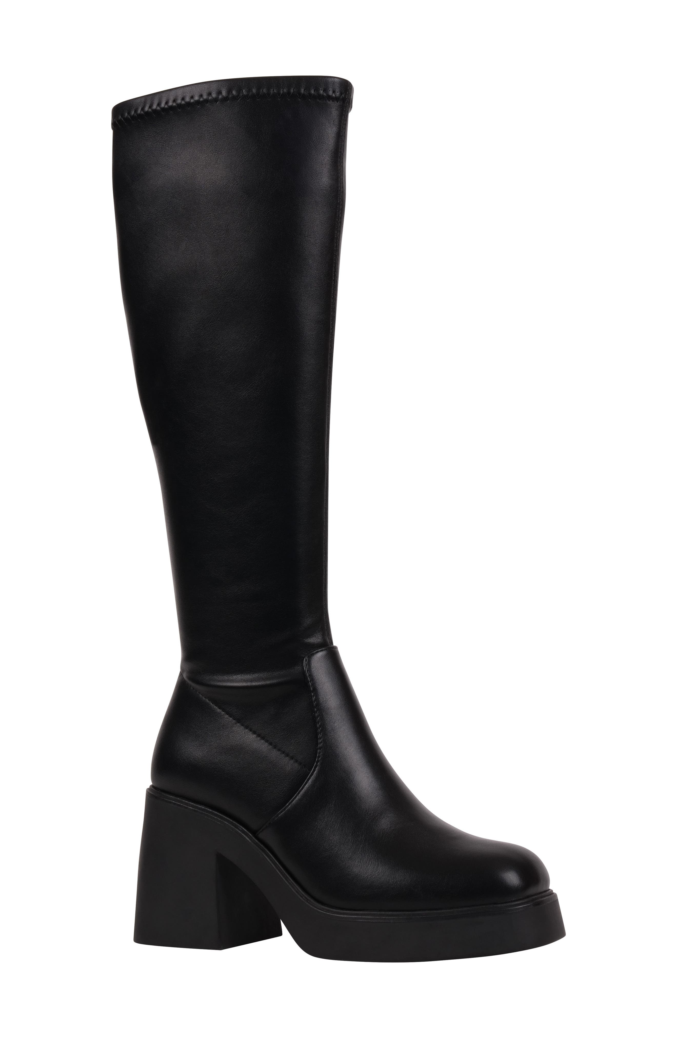 GOOD CHOICE NEW YORK Chantal Platform Knee High Boot, Main, color, 