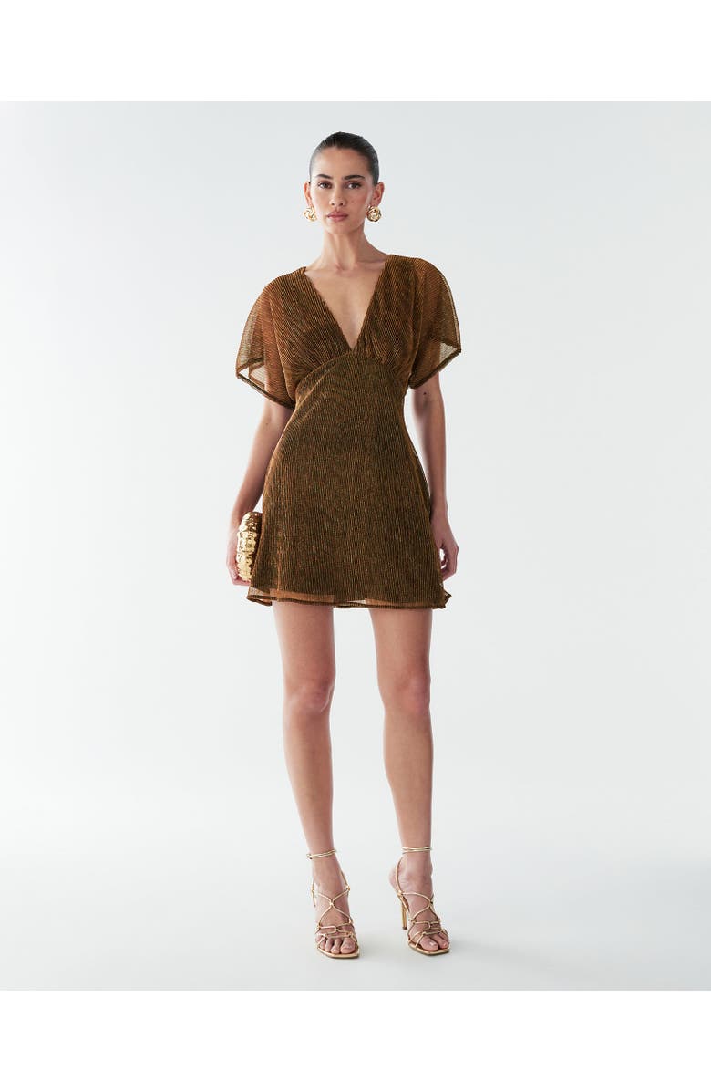 BWLDR Serla Mini Dress, Main, color, Copper