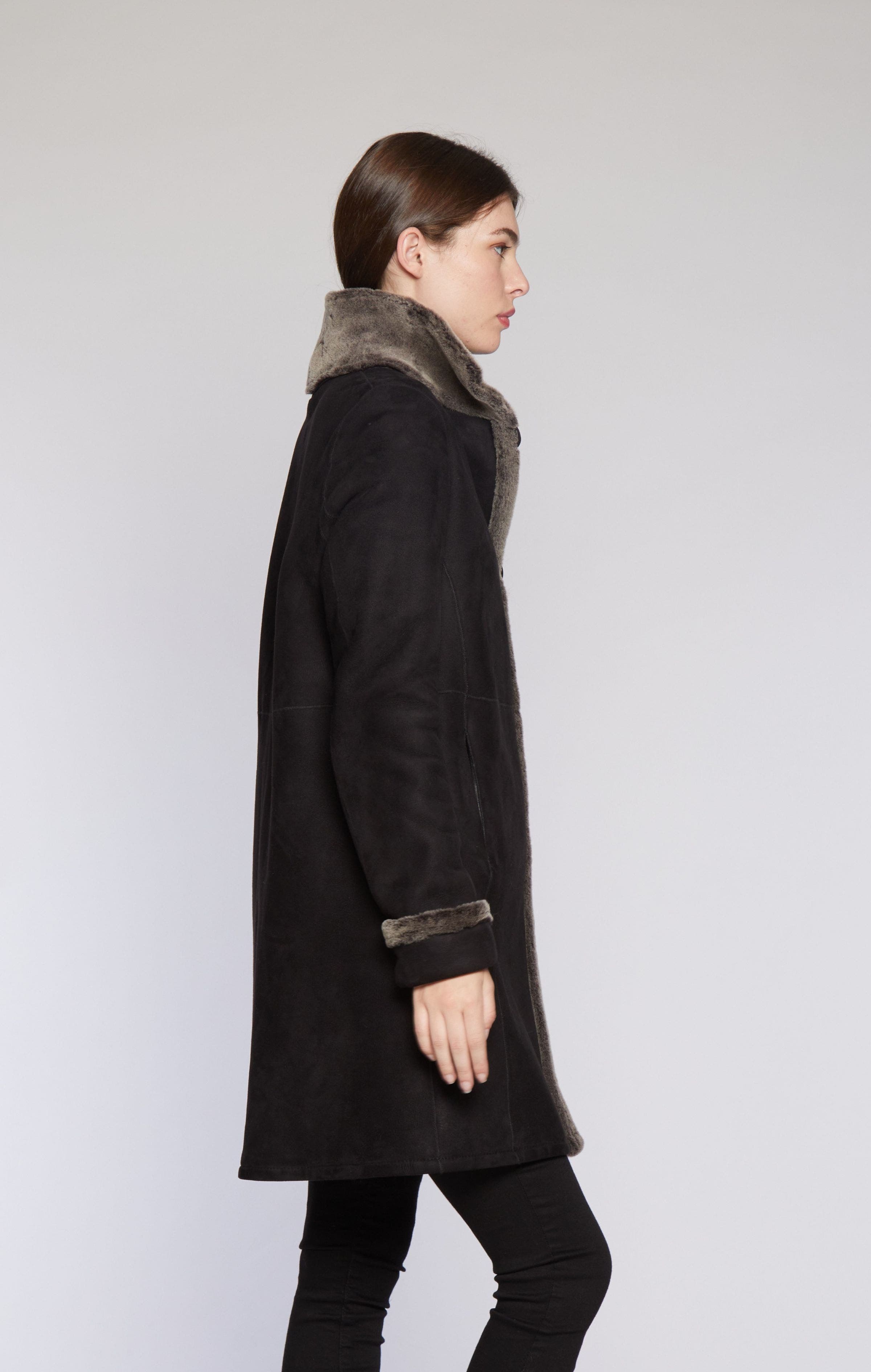 Spanish Merino Shearling Coat - image 2