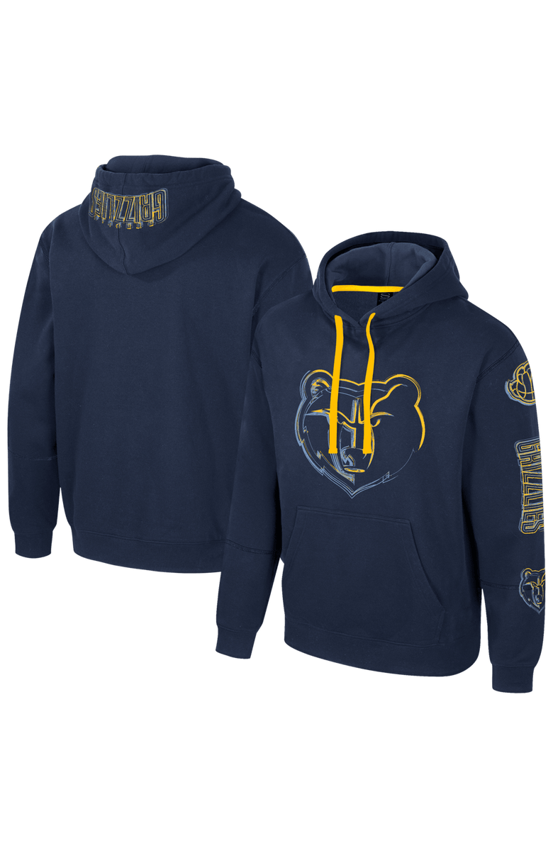 Stadium Essentials Unisex Stadium Essentials Navy Memphis Grizzlies Elementized Pullover Hoodie, Main, color, Navy