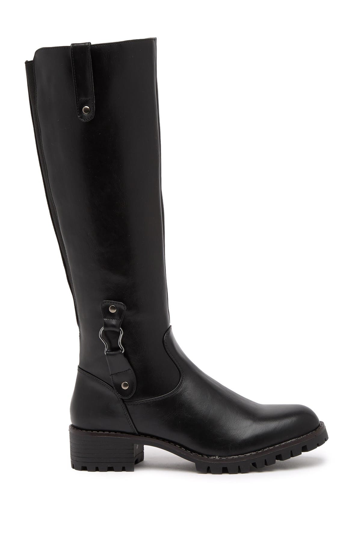 AQUATHERM BY SANTANA CANADA Betty Waterproof Faux Fur Lined Knee-High Boot, Alternate, color, 