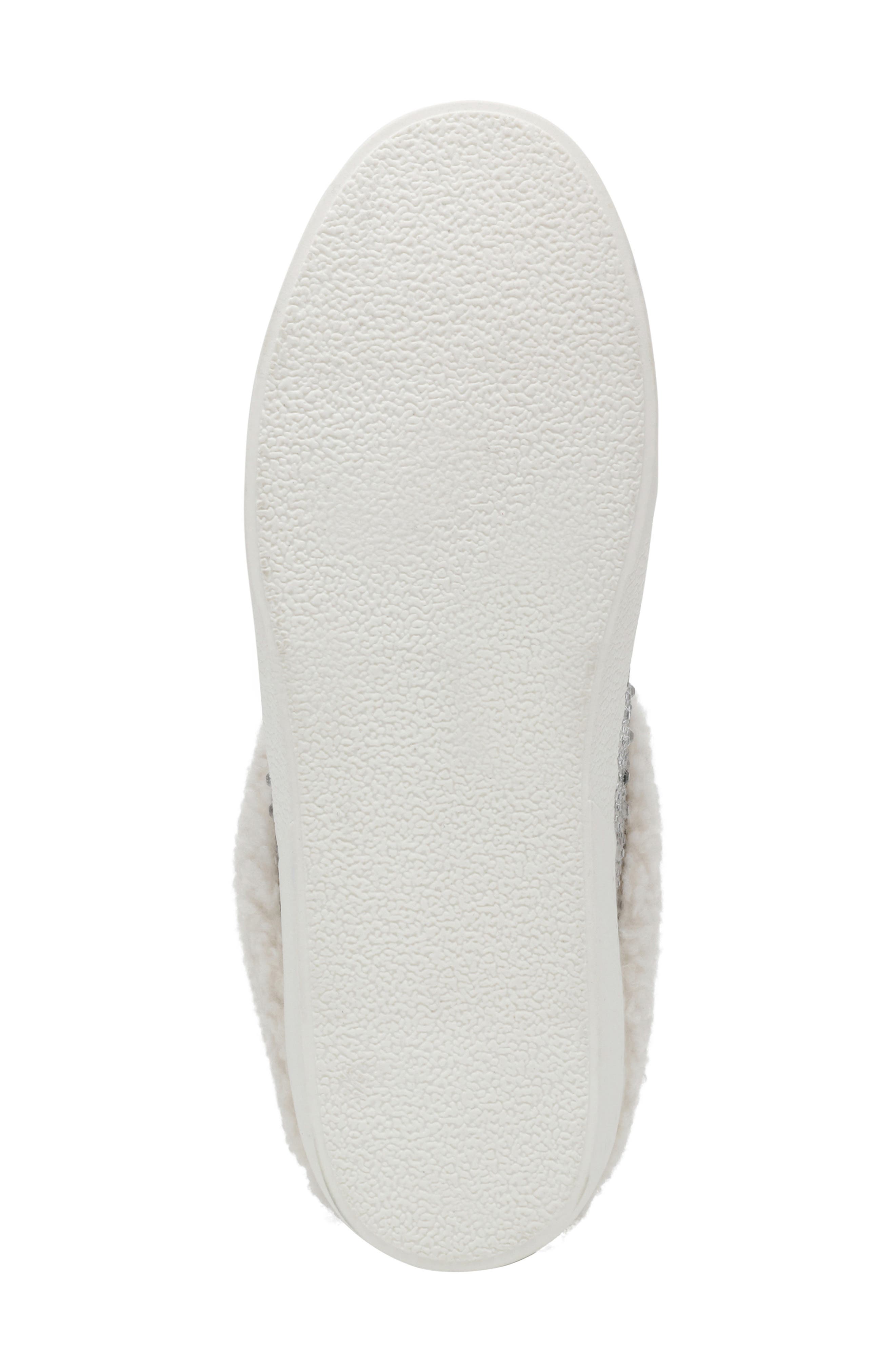 Anne Klein Courage Faux Shearling Sneaker Mule, Alternate, color, 