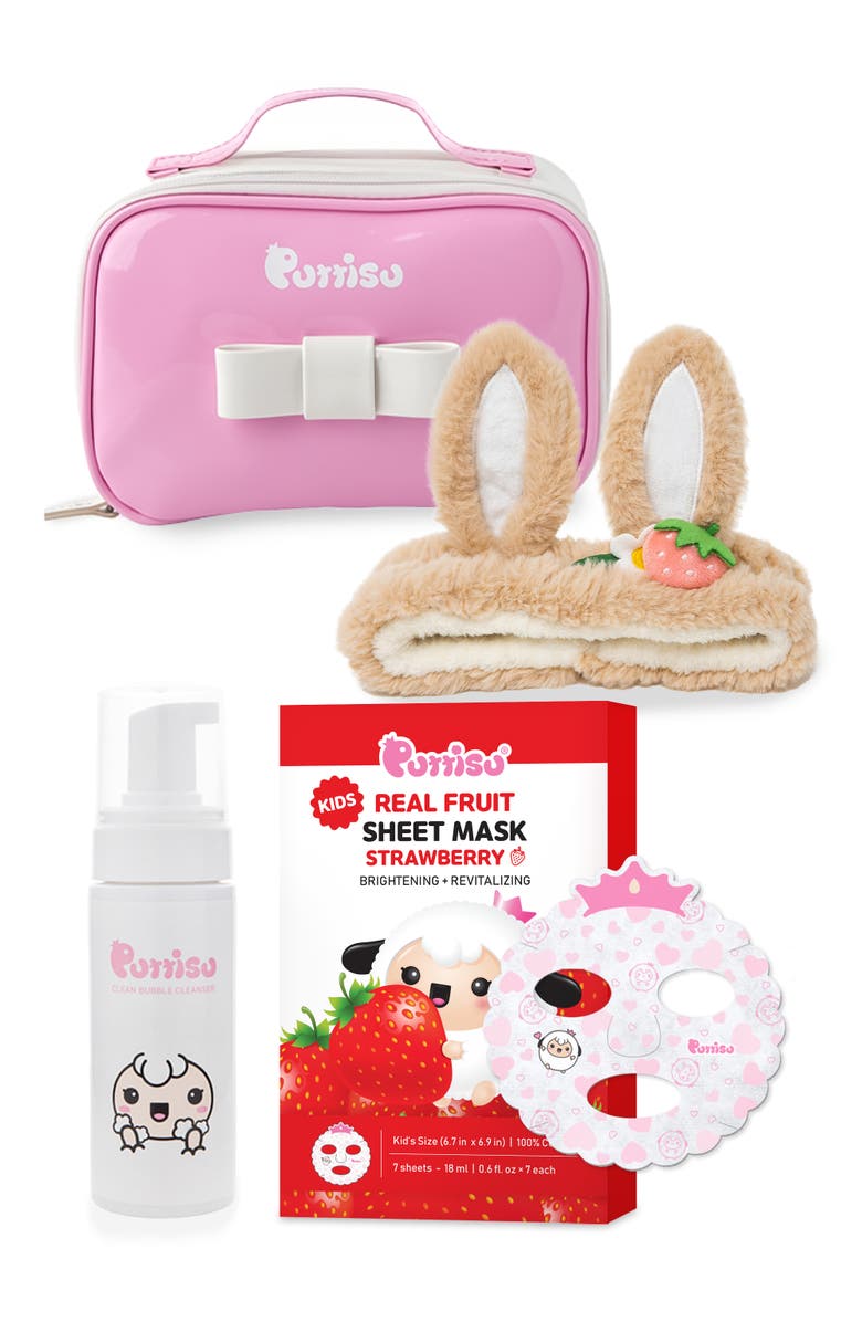 Puttisu Daily Glow Strawberry Set, Main, color,