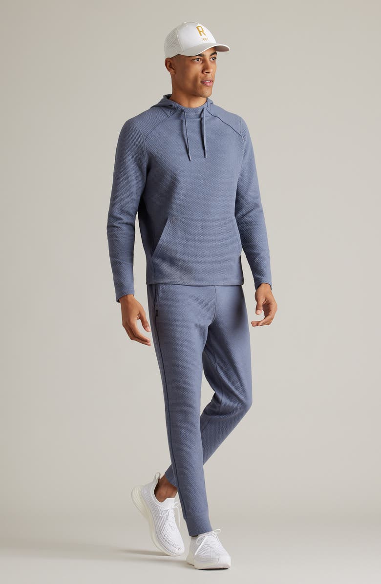 Rhone Tribeca Stretch Hoodie, Alternate, color, Folkstone Gray