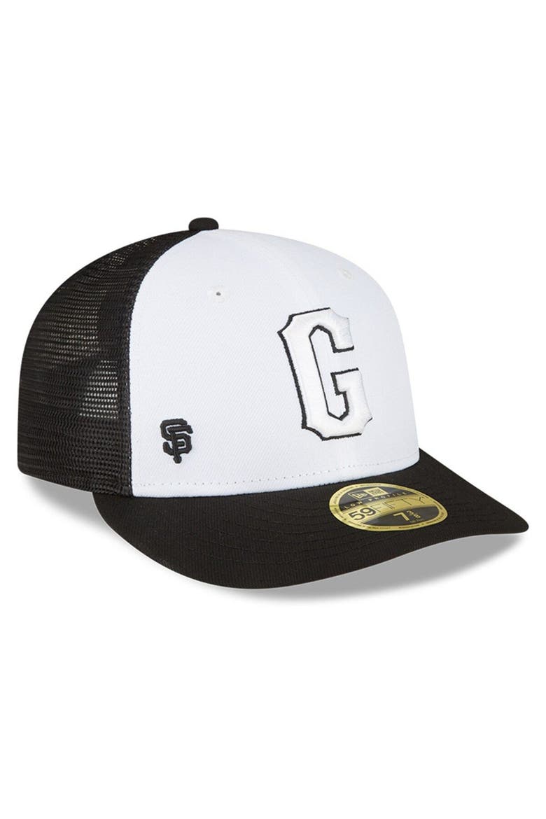 Men's New Era  White/Black San Francisco Giants 2023 On-Field Batting Practice Low Profile 59FIFTY Fitted Hat, Alternate, color, White