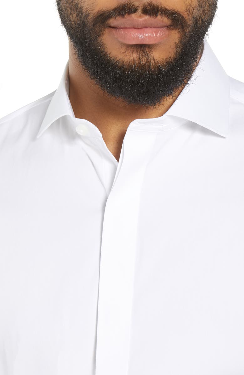 Bonobos Capstone Stretch Slim Fit Tuxedo Shirt, Alternate, color,