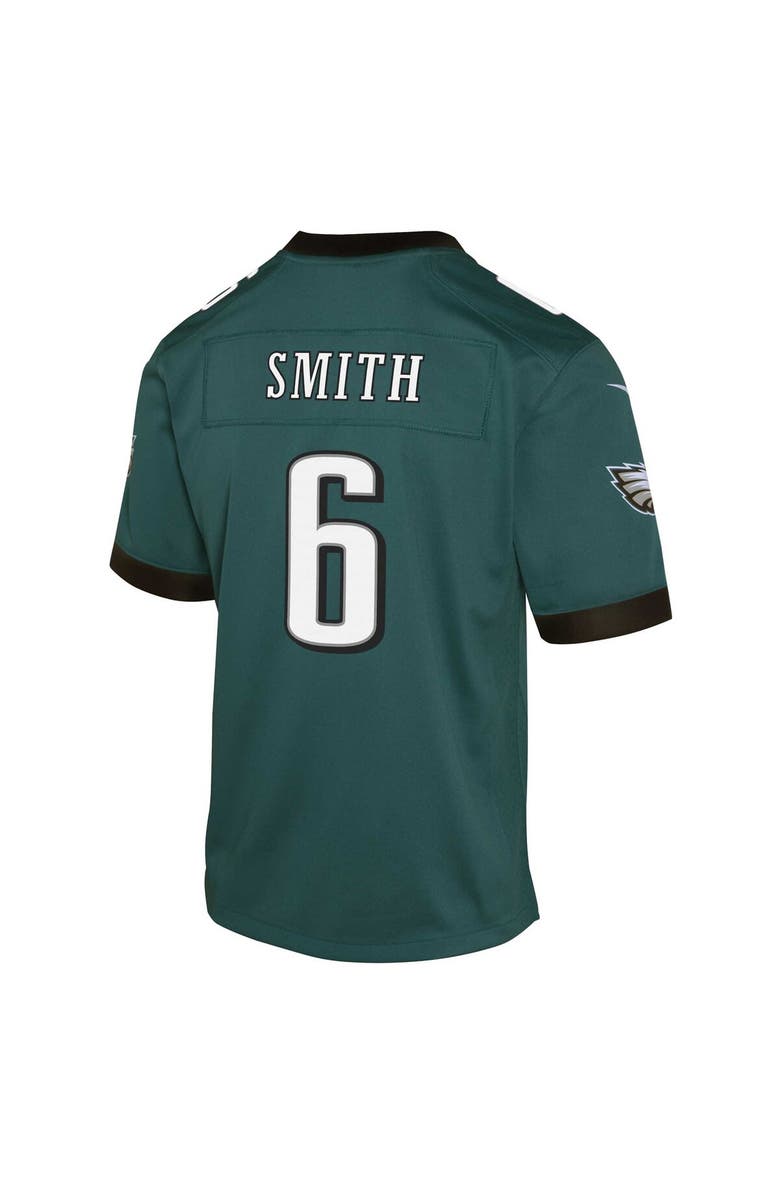 Nike Youth Nike DeVonta Smith Midnight Green Philadelphia Eagles Game Jersey, Alternate, color, Green