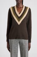 Valentino Maglia Virgin Wool V-Neck Sweater