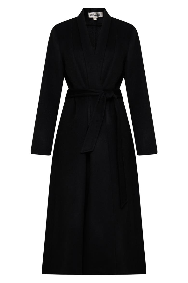 Bubba Wool Wrap Coat, Alternate, color, BLACK