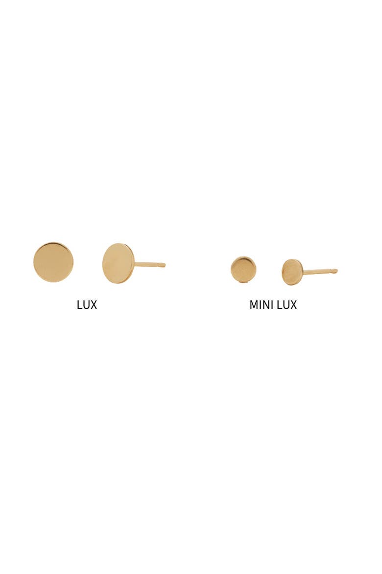 Lux Stud Earrings, Alternate, color, Silver