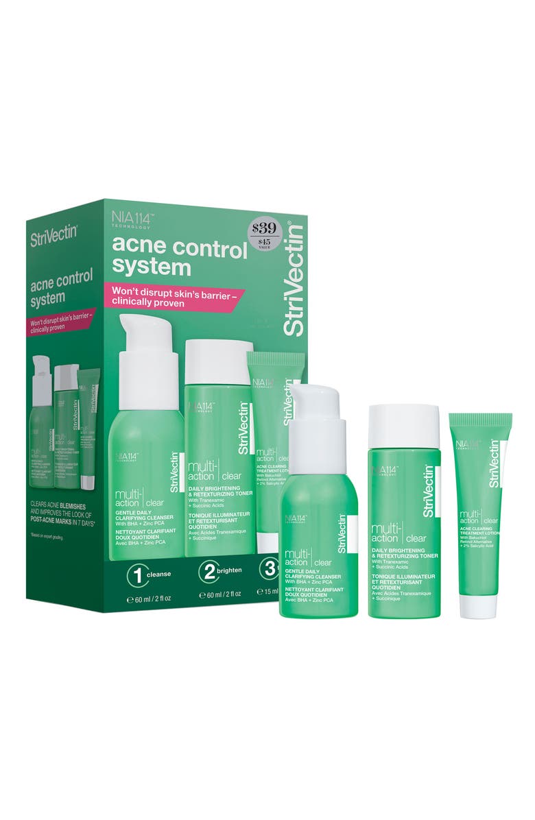 StriVectin<sup>®</sup> Multi-Action Clear: Acne Control System 30-Day Set USD $45 Value, Alternate, color,