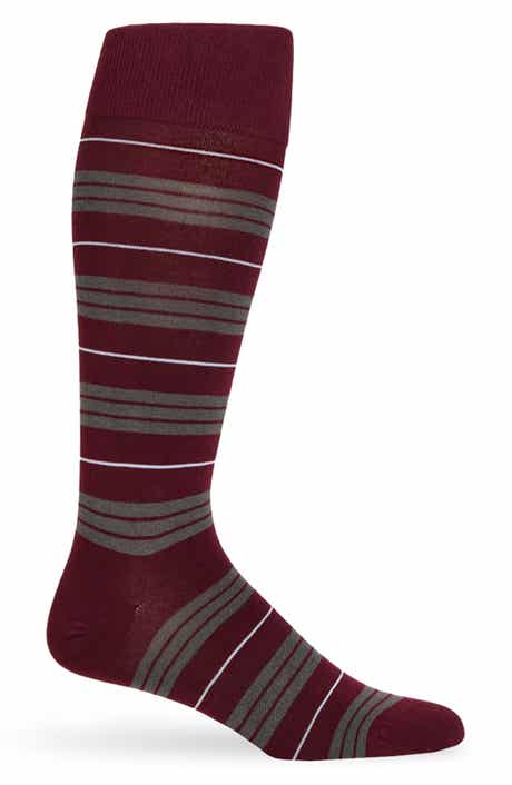 Triple Striped Dress Socks