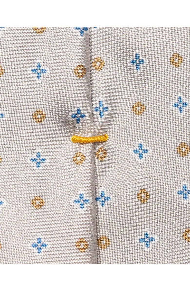 Eton Microfloral Silk Tie, Alternate, color,