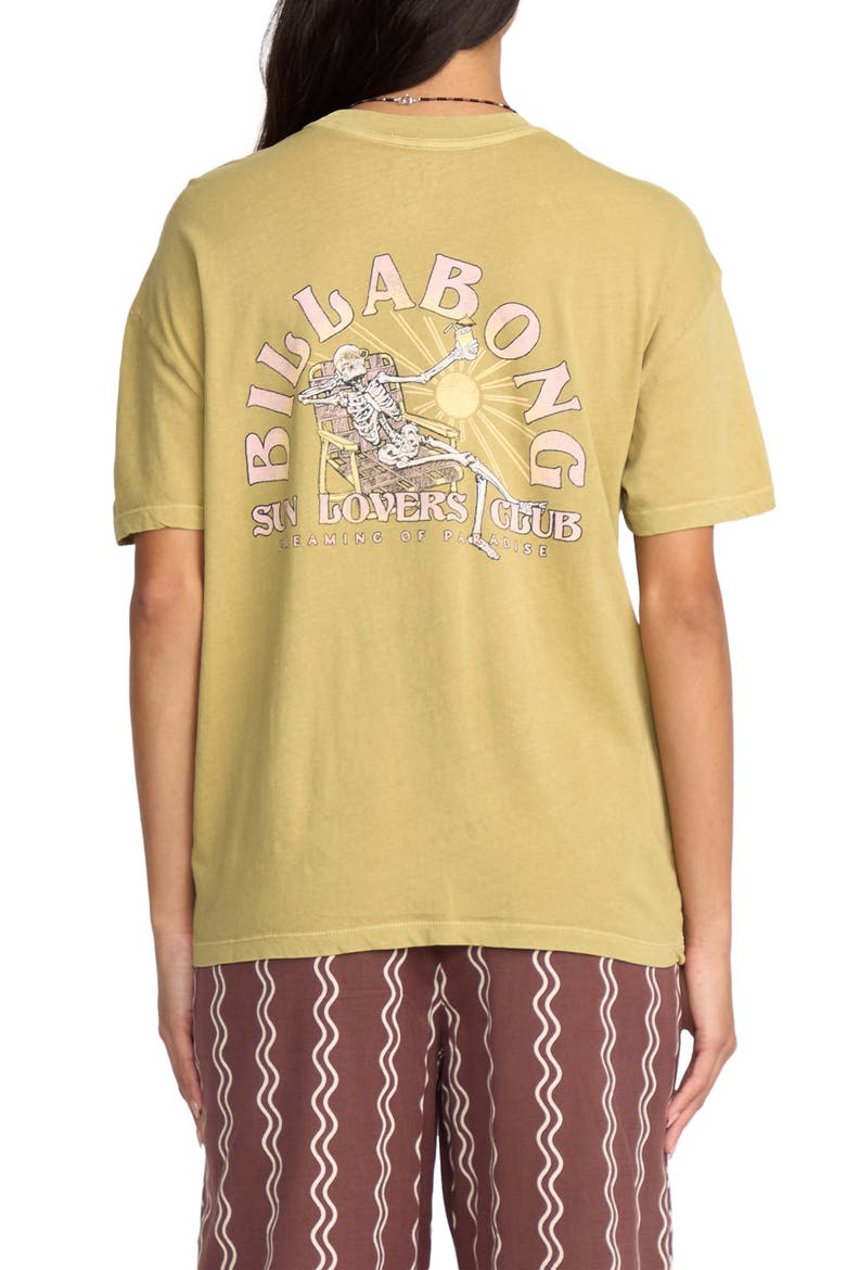 Sun Lovers Club Cotton Graphic T-Shirt, Alternate, color, CADET
