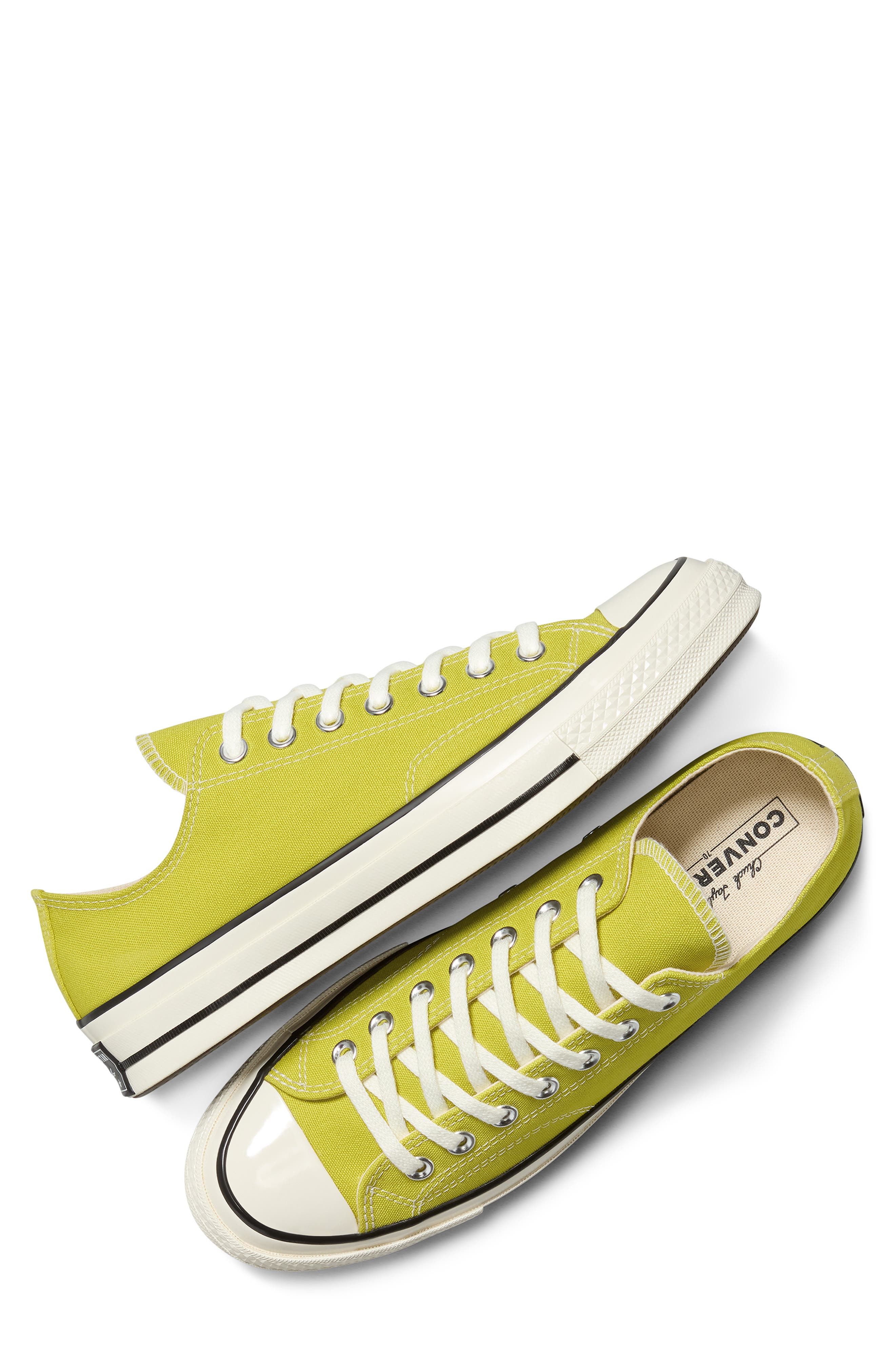 Converse Chuck 70 Oxford Sneaker, Alternate, color, Moss Sauce/ Egret/ Black