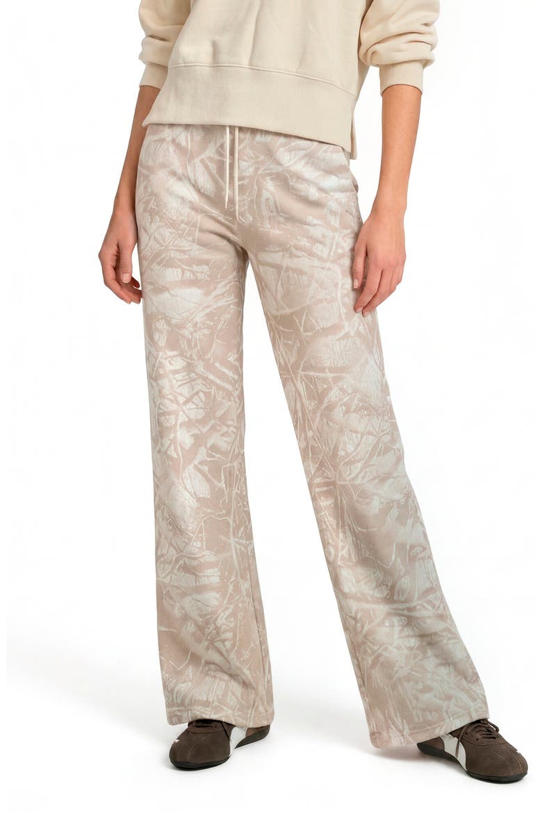 Essential Camo Sweatpants, Main, color, ALPINE SNOW