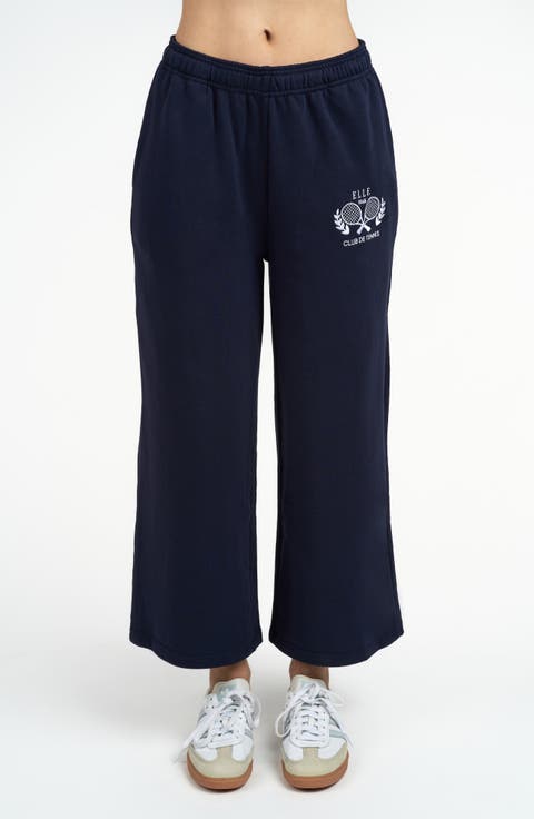Cropped Leg Sweatpant