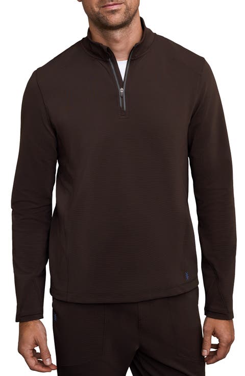 Covert Rib Quarter Zip Pullover